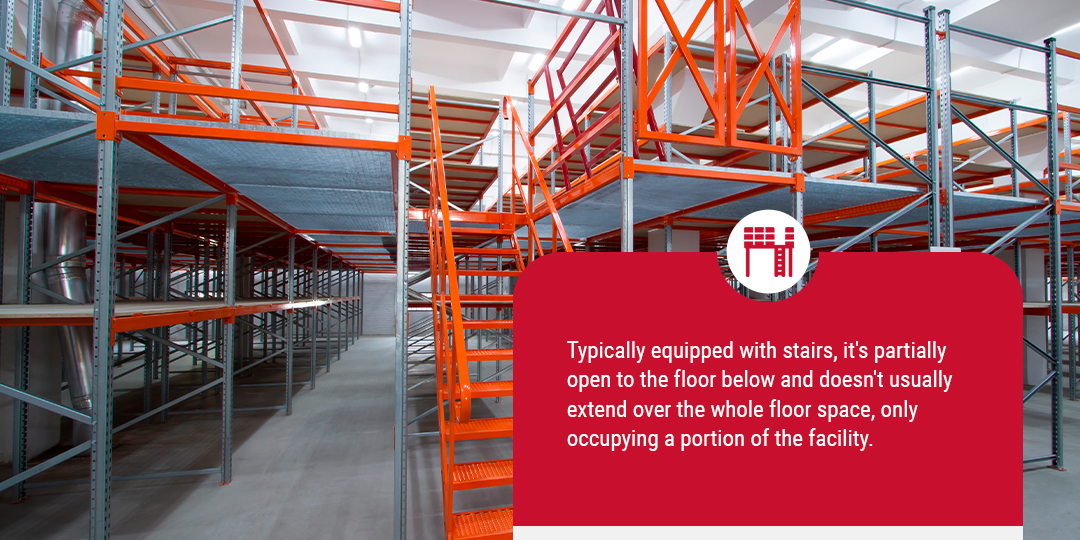 what is a warehouse mezzanine?