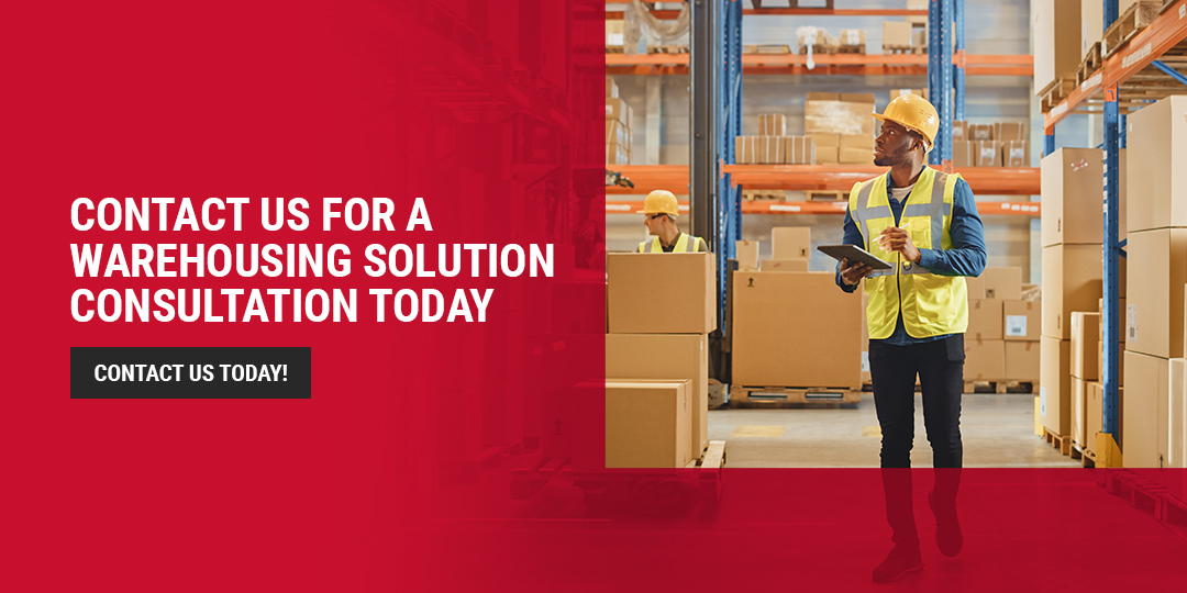 contact us for warehousing solution consultation today